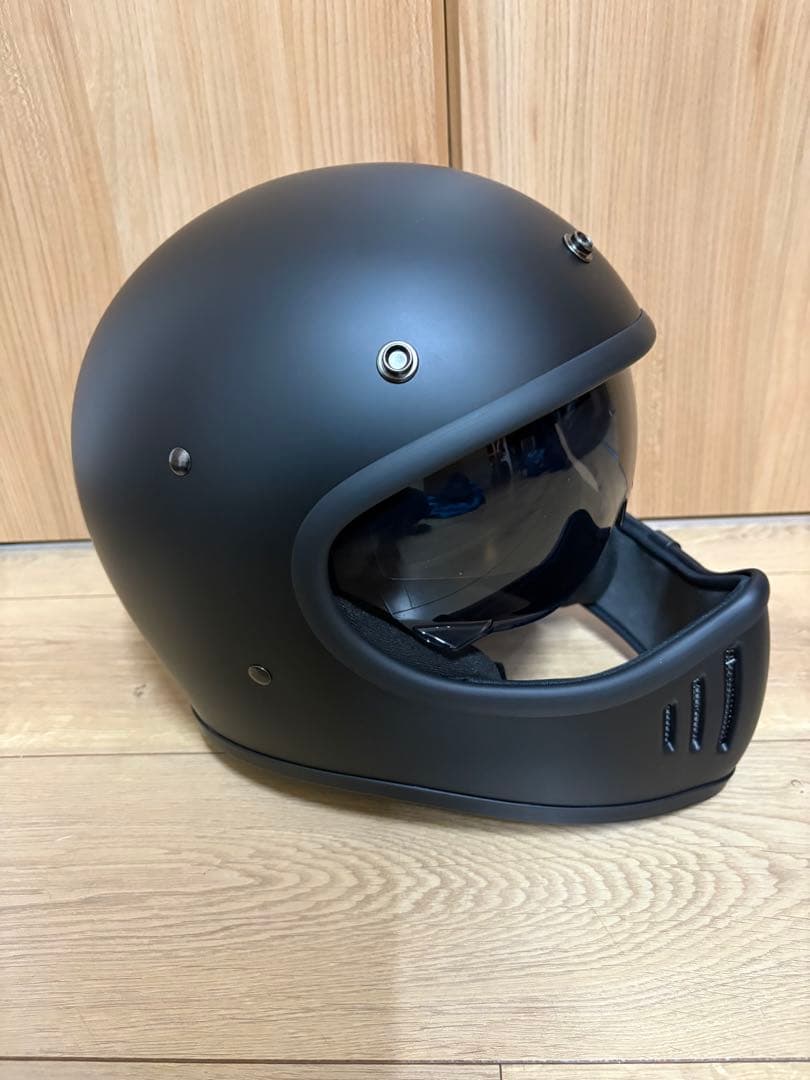 SUNUP バイク用 ヘルメット フルフェイス マットブラック