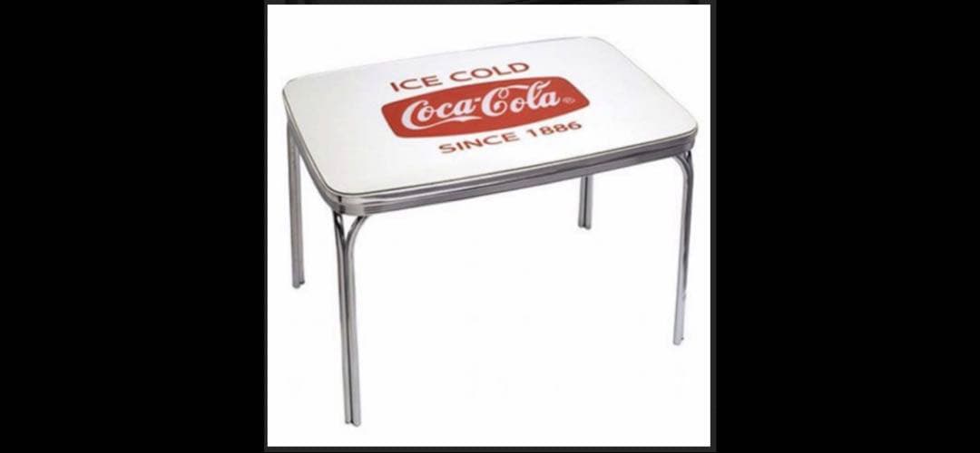 Coca-Cola ダイニングテーブル　チェアセット