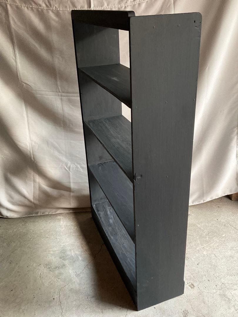 古道具　木製棚　本棚　飾り棚