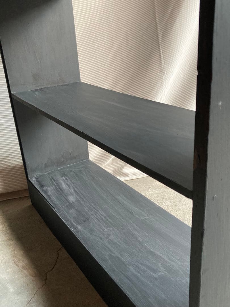古道具　木製棚　本棚　飾り棚