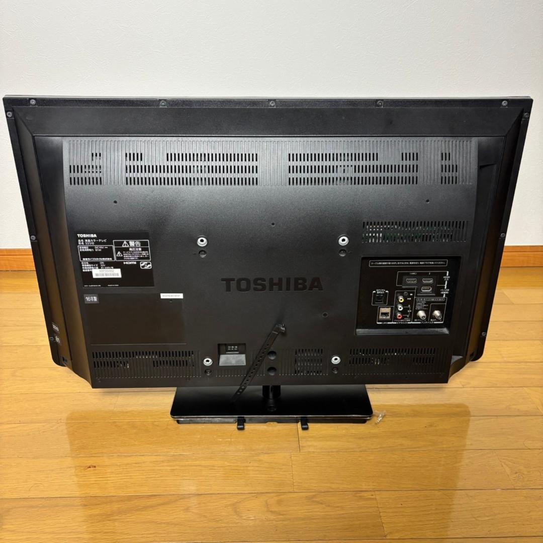 TOSHIBA REGZA 32型液晶テレビ 32S10 2016年製