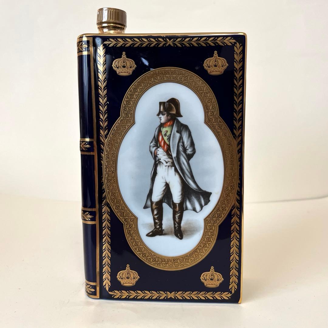 ナポレオン カミュ コニャック ブック ブルー 陶器 古酒 青 未開栓