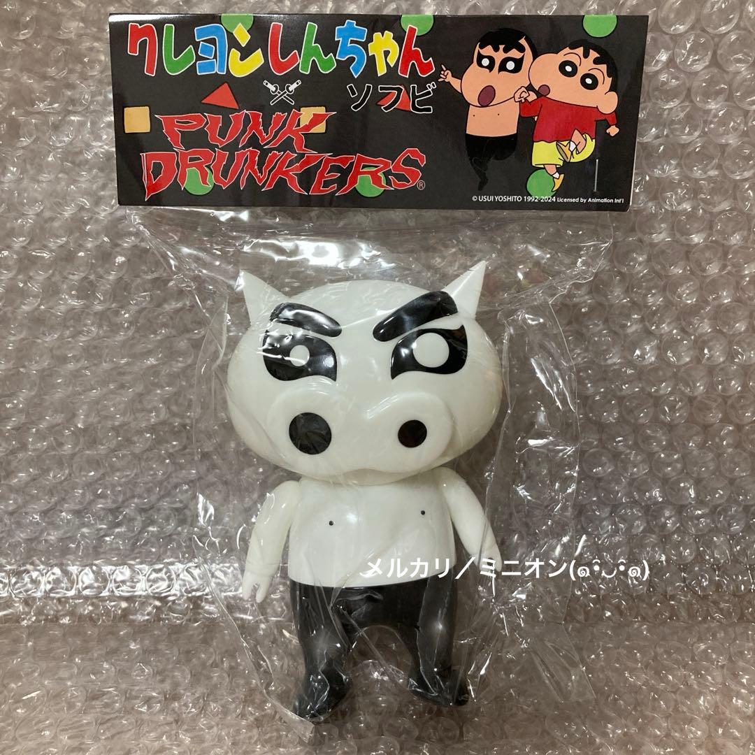 世界限定70体 クレヨンしんちゃん パンクドランカーズ ぶりぶりアイツ ソフビ