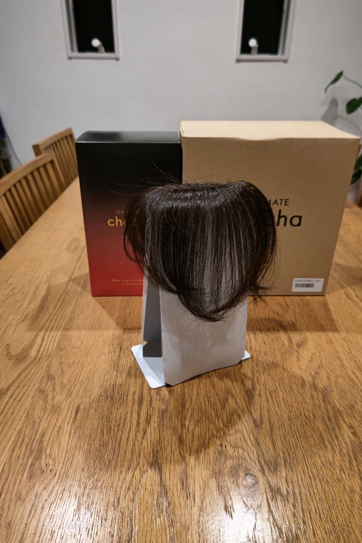 ペスカ☆ビーティーサロン発☆白髪特化型ポイントウイッグ☆チャチャ☆ショート美品