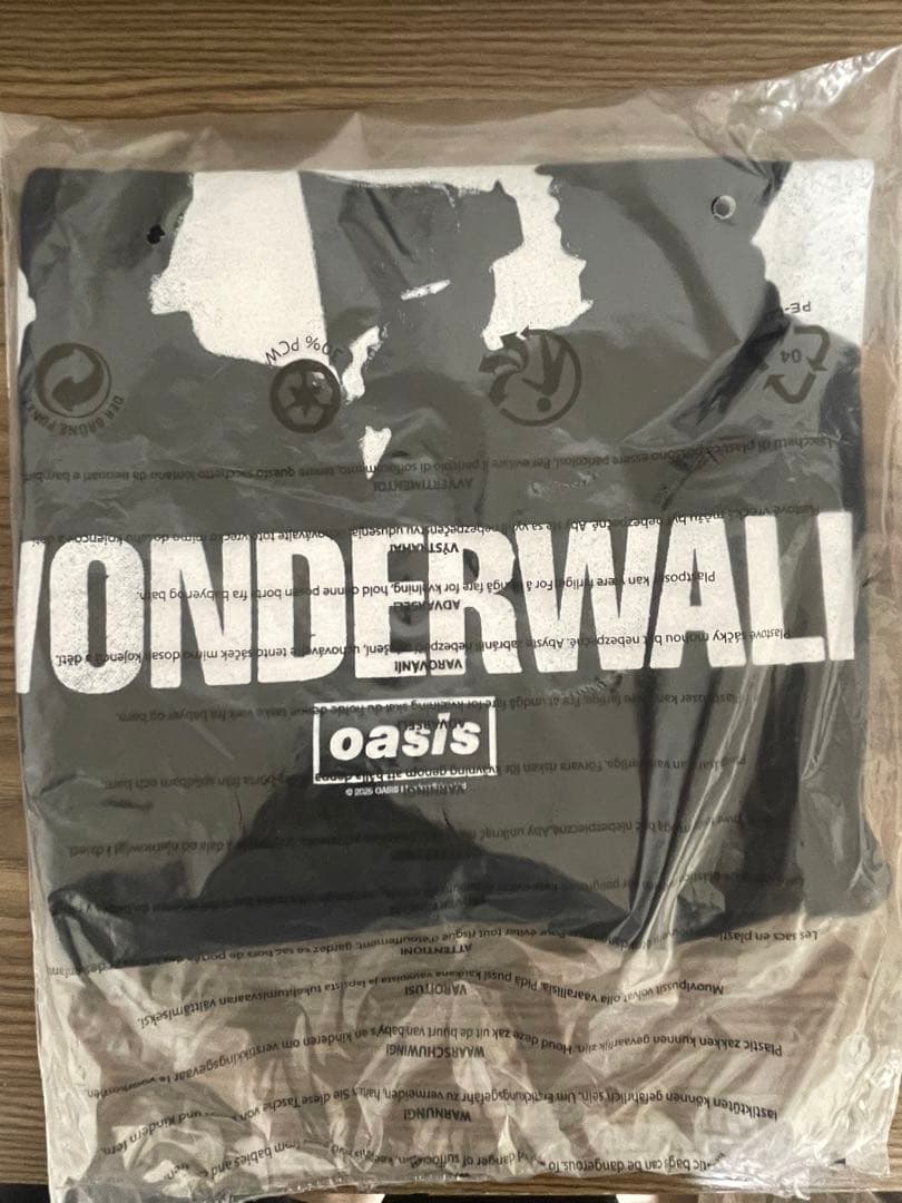 Oasis Wonderwall Silhouette Tシャツ 限定 Lサイズ