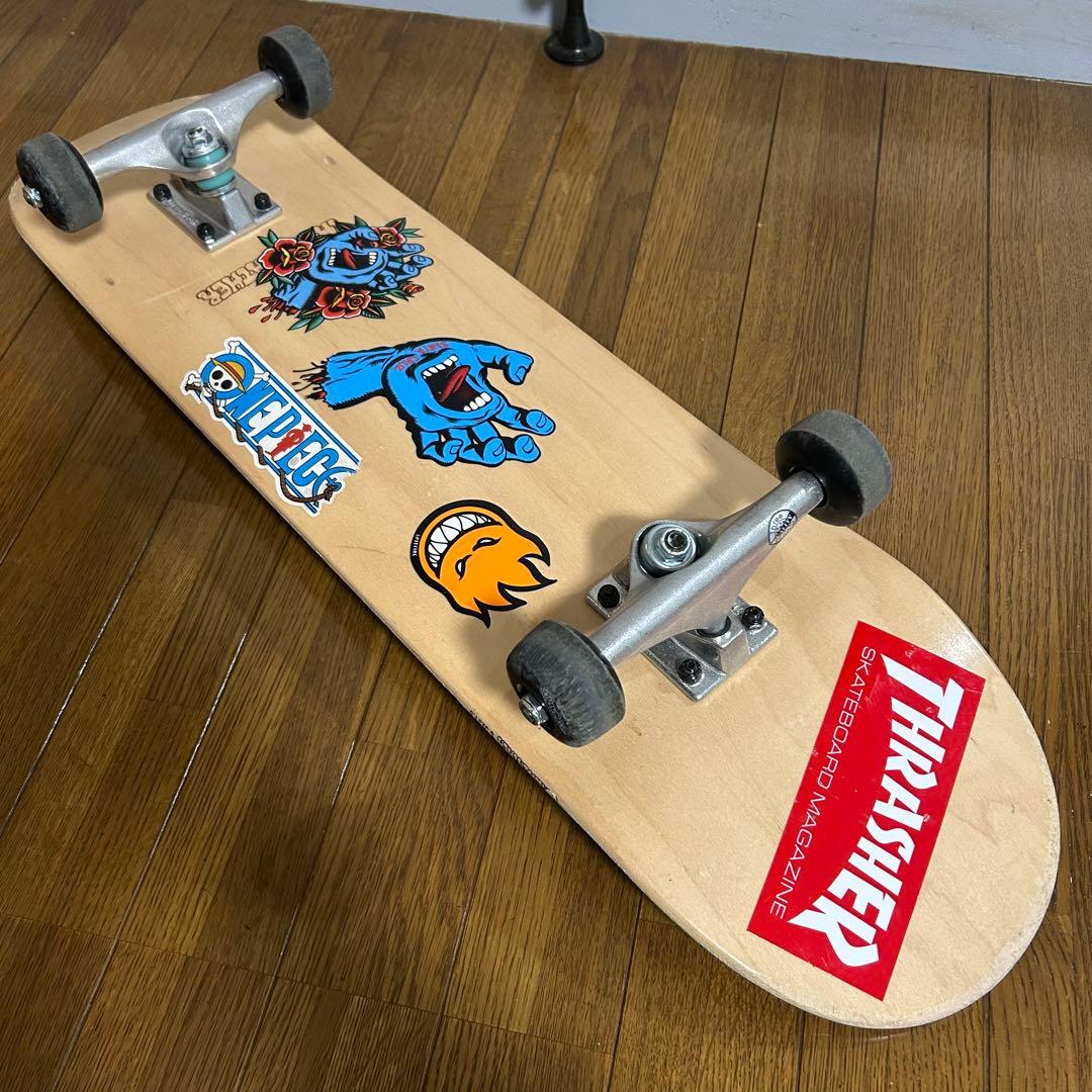 良品 スリーウェザー 8インチ スケボー スケートボード コンプリート
