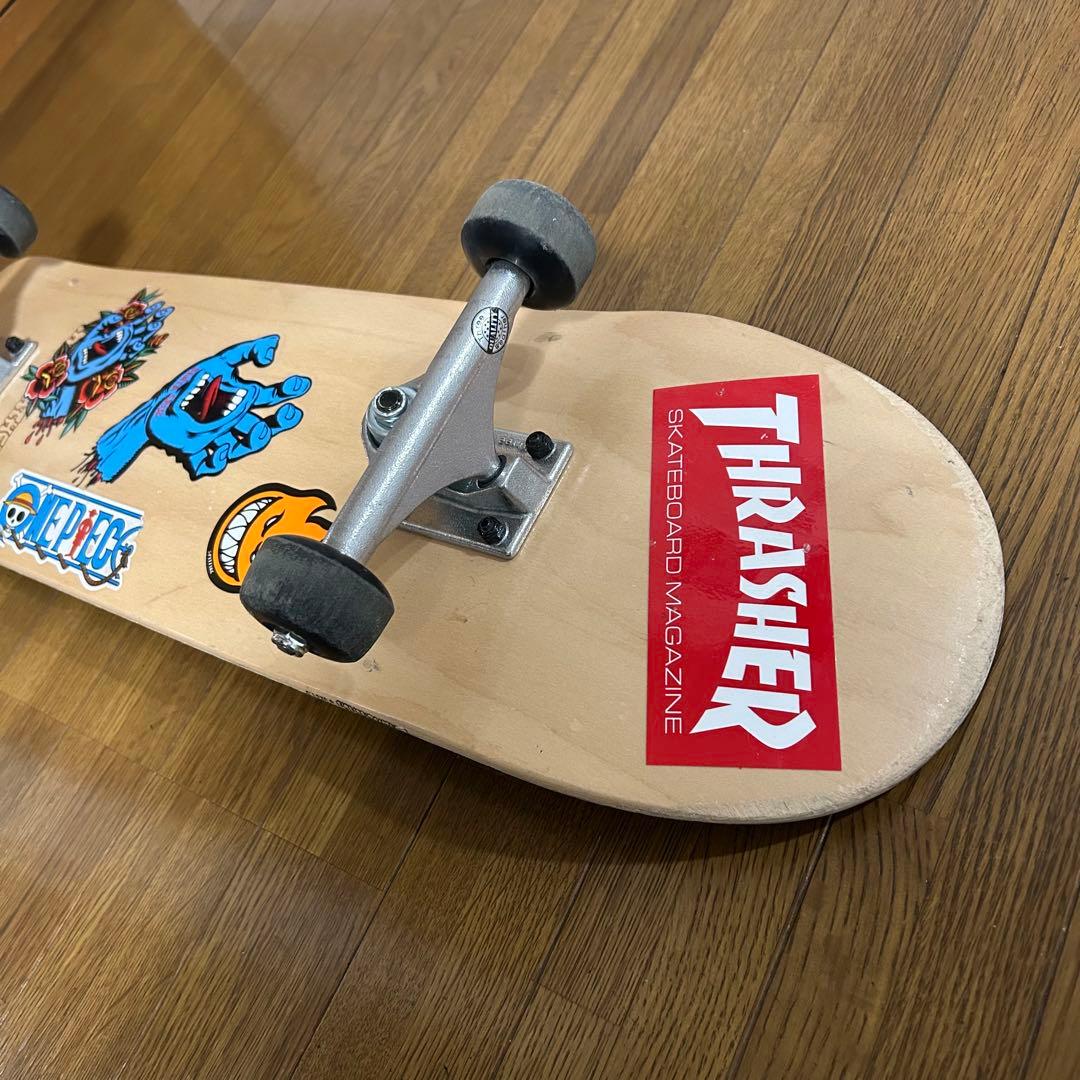 良品 スリーウェザー 8インチ スケボー スケートボード コンプリート