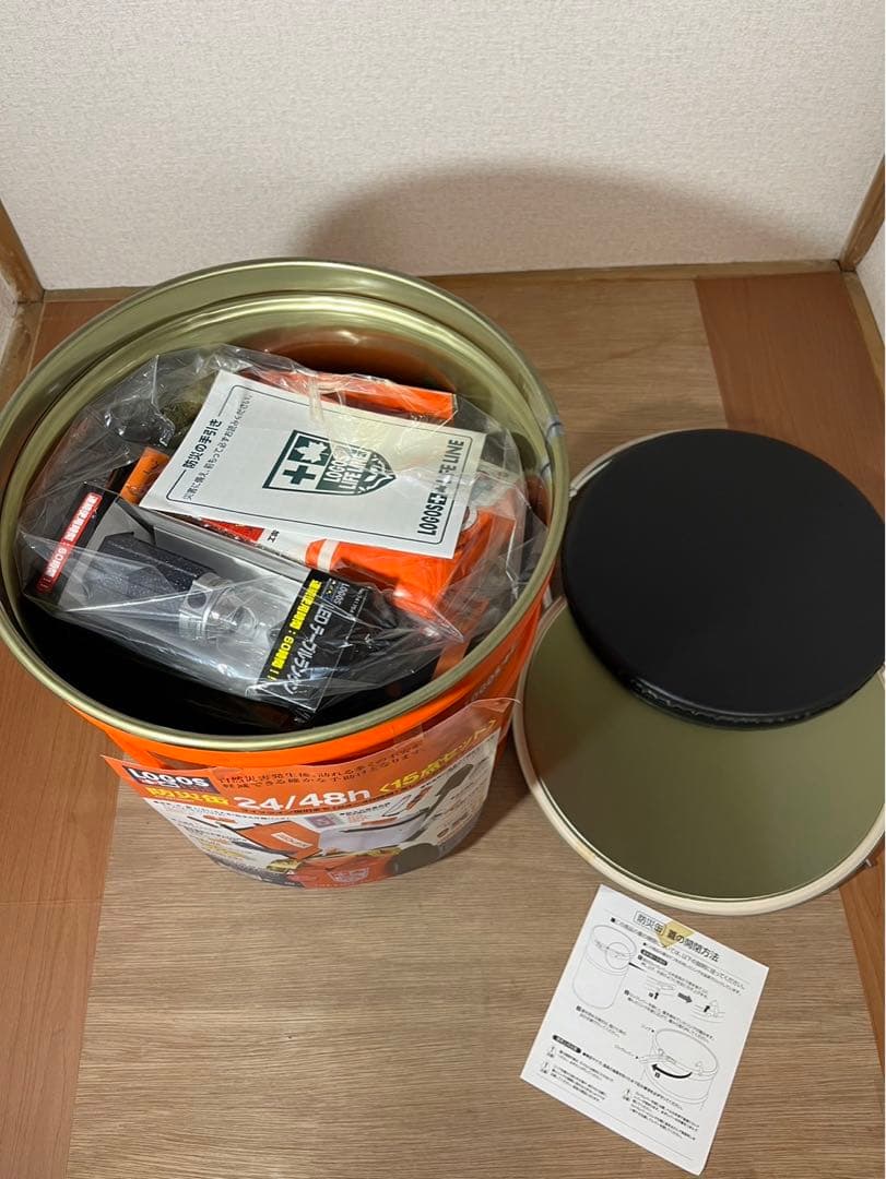 ロゴス　防災缶　15点セット
