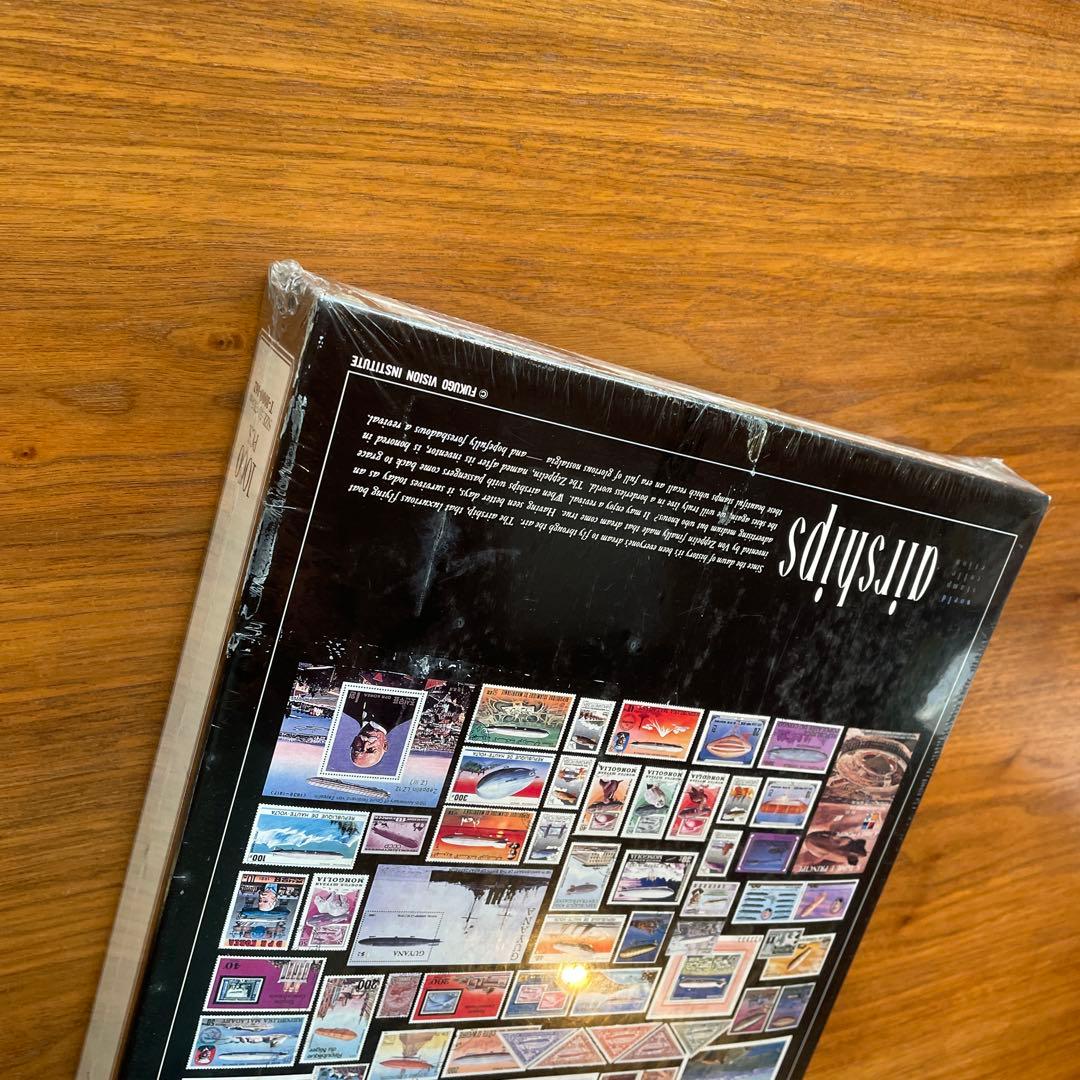 ジグソーパズル　エアシップ　伊藤祐介　スタンプコレクション　1000P 切手