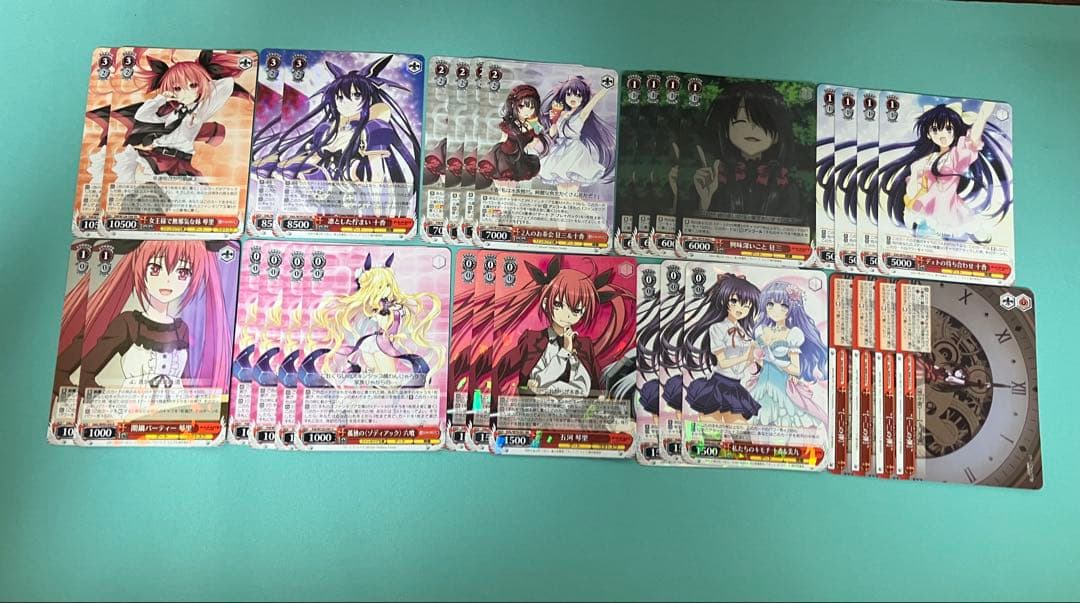 WS デート・ア・ライブ デッキ パーツまとめ 引退品 デアラ ヴァイス