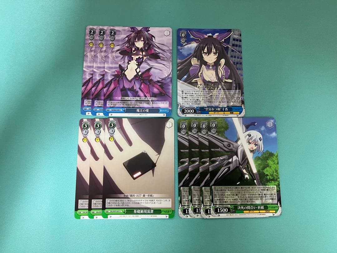 WS デート・ア・ライブ デッキ パーツまとめ 引退品 デアラ ヴァイス