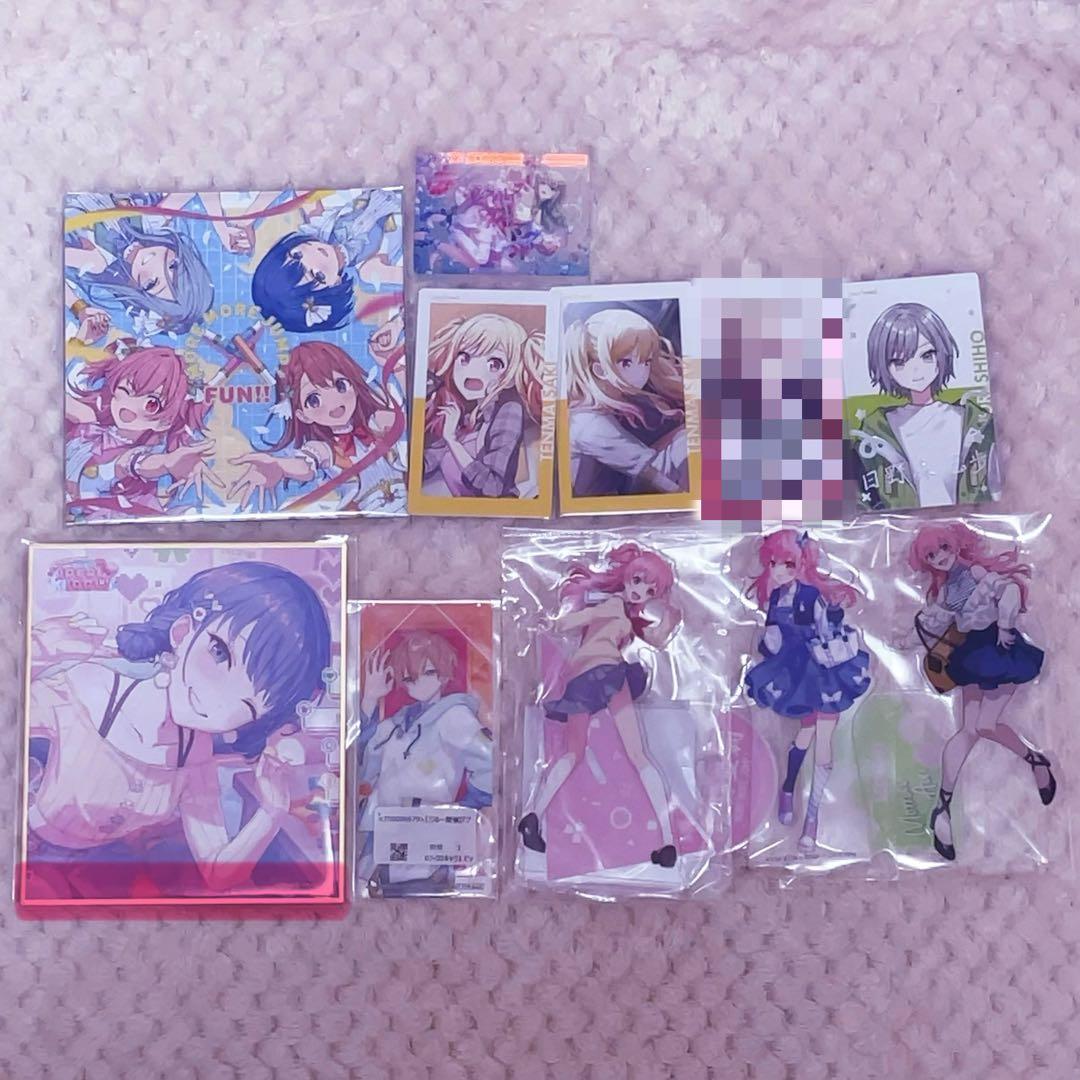 プロセカ 缶バッジ グリ缶 アクスタ