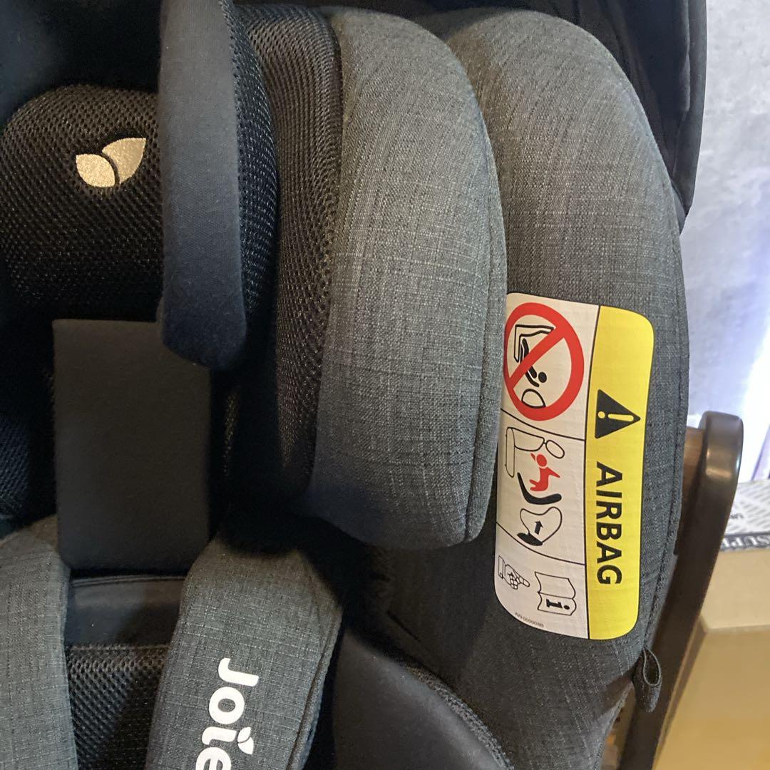 極美品✨Joie チャイルドシート アイアーク360° キャノピー付 ブラック