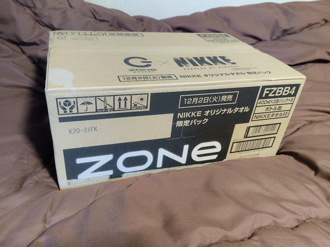 ZONE ENERGY × NIKKE オリジナルタオル　第２段　セット販売