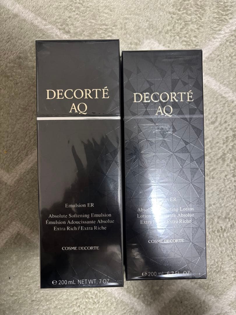 コスメデコルテ AQ エマルジョンER & ローションER 200mL