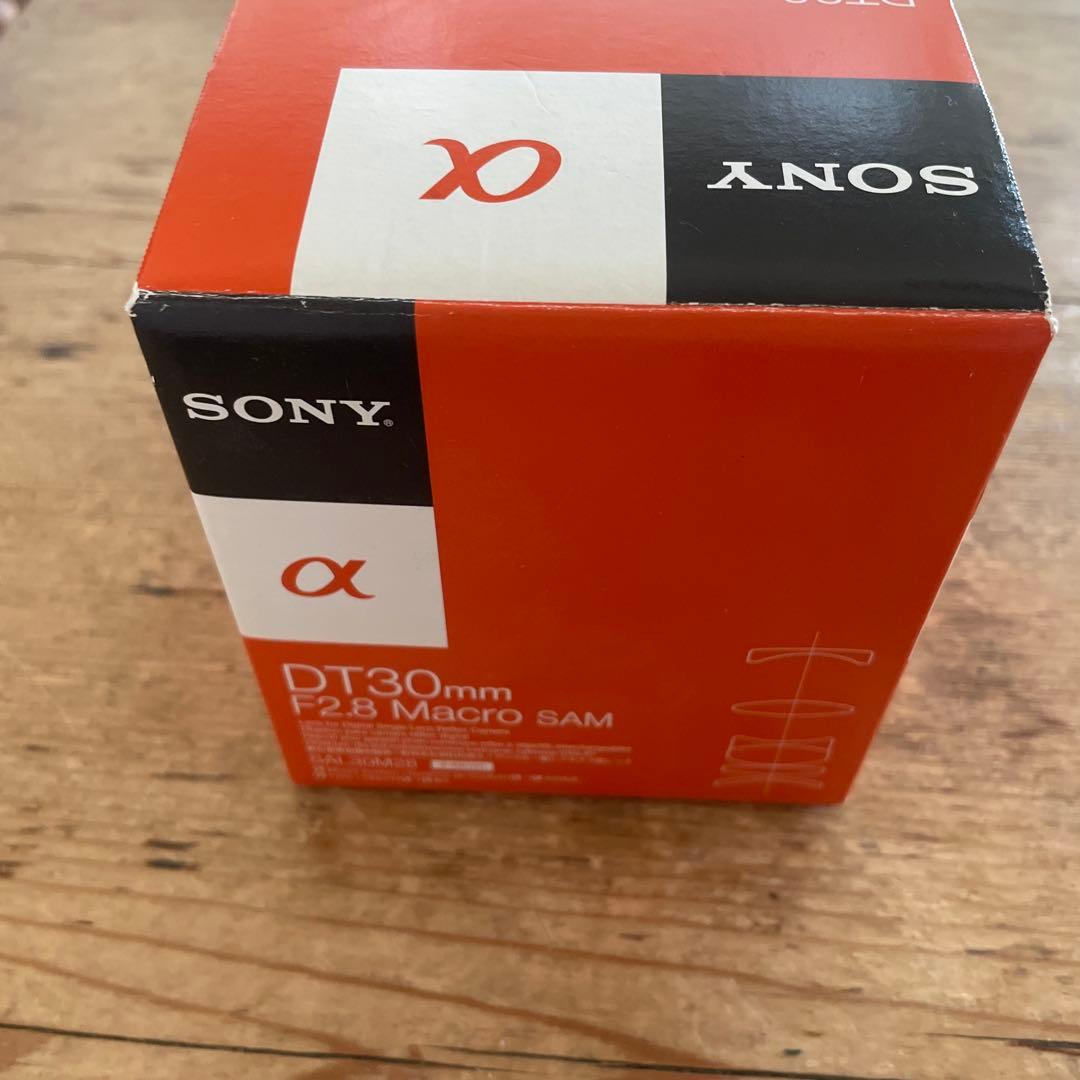 SONY α DT30mm F2.8 Macro SAM マクロ レンズ