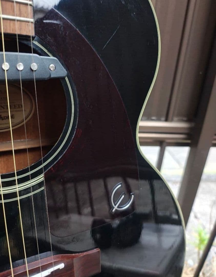 超美品 Epiphone SJ-15 EB ジャンボボディー Wピックアップ