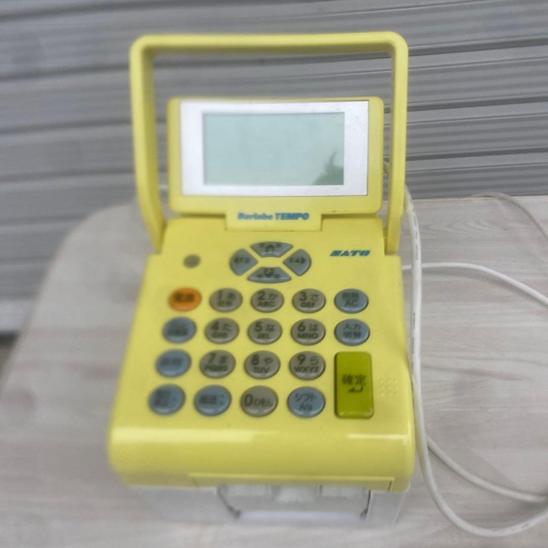 SATO（サトー）　ラベルプリンター「Barlabe TEMPO」