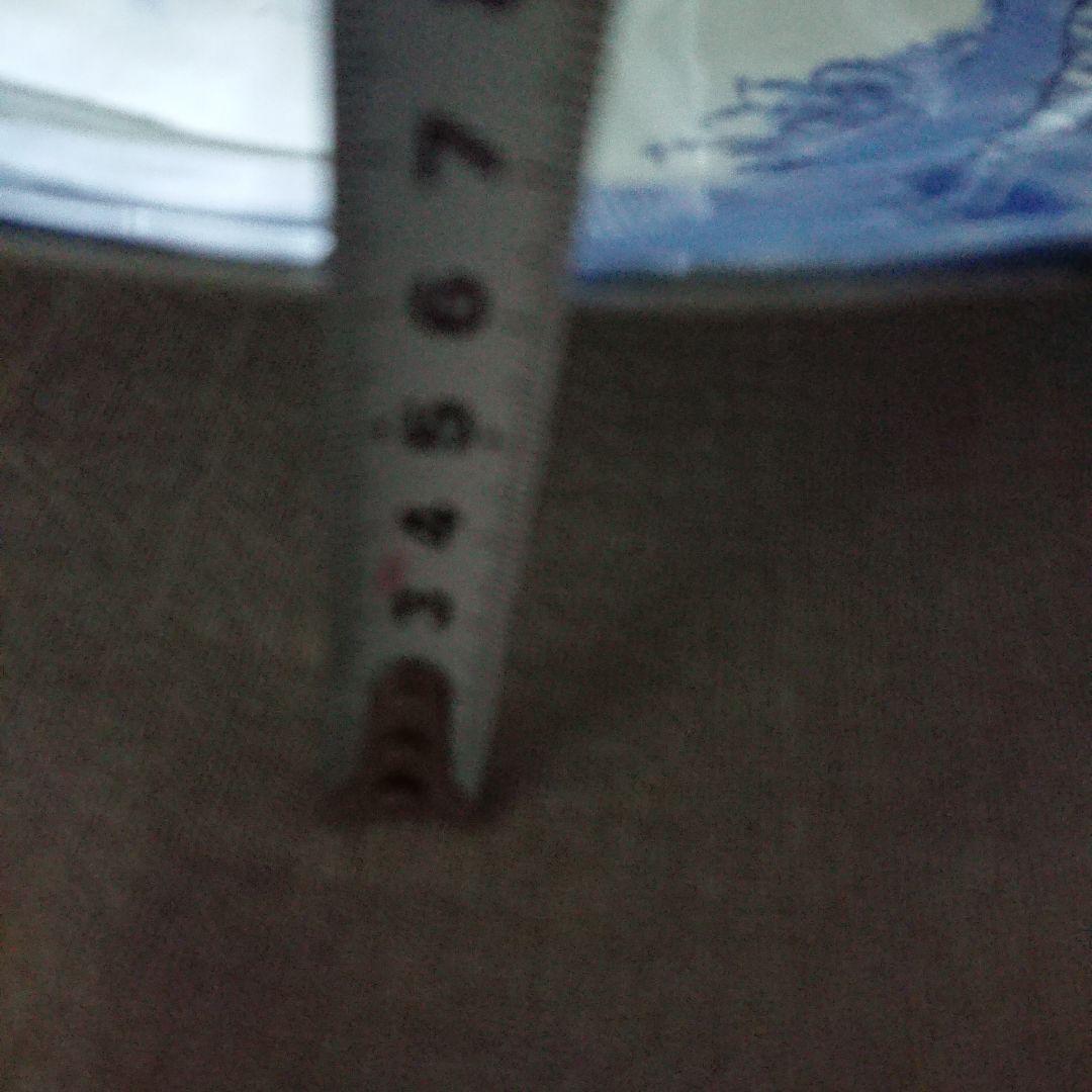 江戸 ふっくら千鳥 骨董 古伊万里 染付 大皿 輪花 アンティーク 皿 /印判