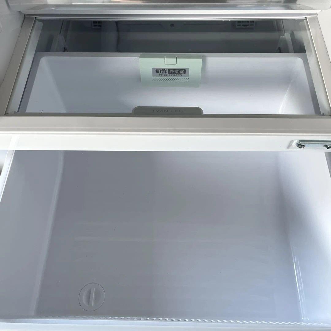 【美品】AQUA 4ドア 大型冷凍冷蔵庫 AQR-VZ46N(T) 2023年