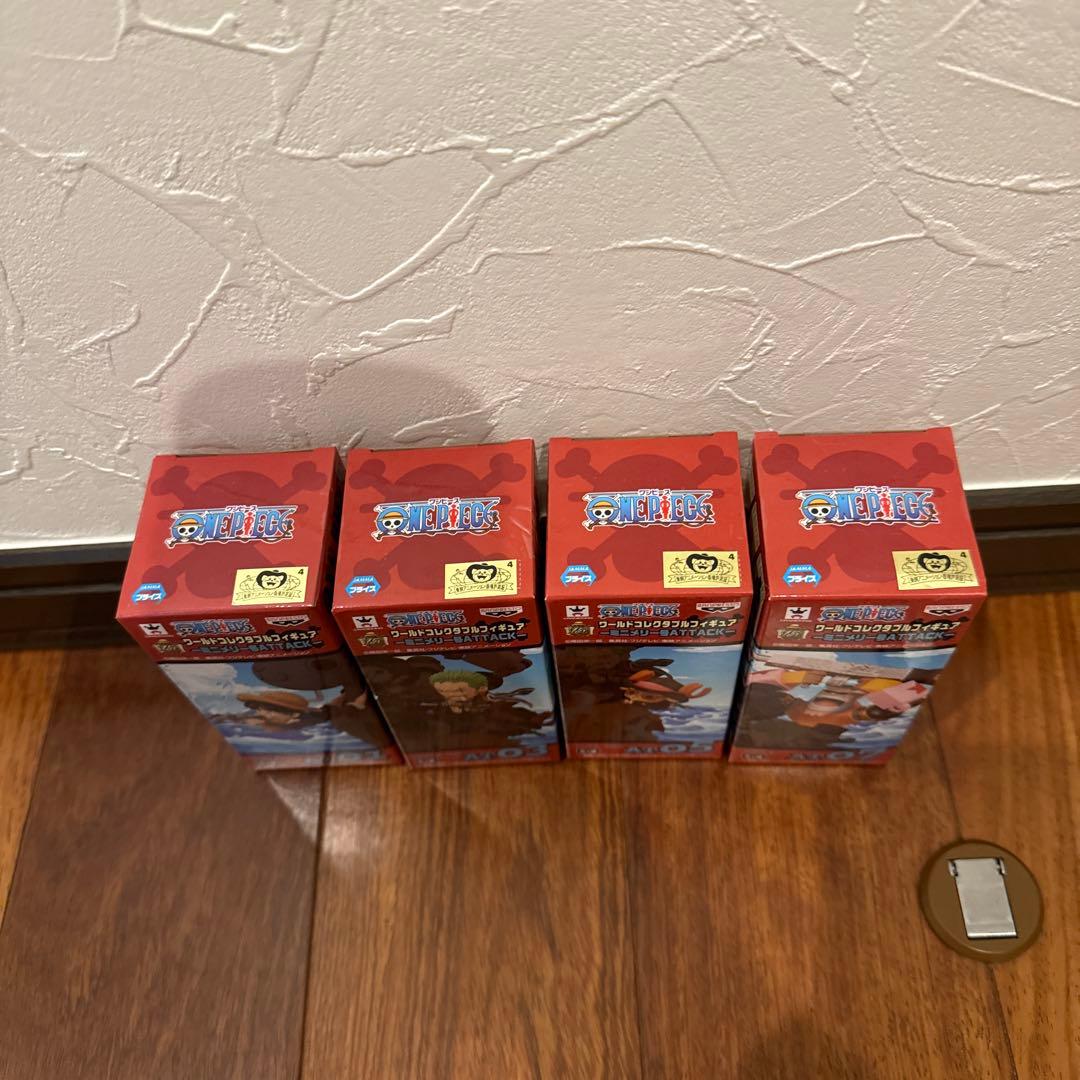 ミニメリー号attack ワーコレ　ルフィ　ゾロ　チョッパー　フランキー