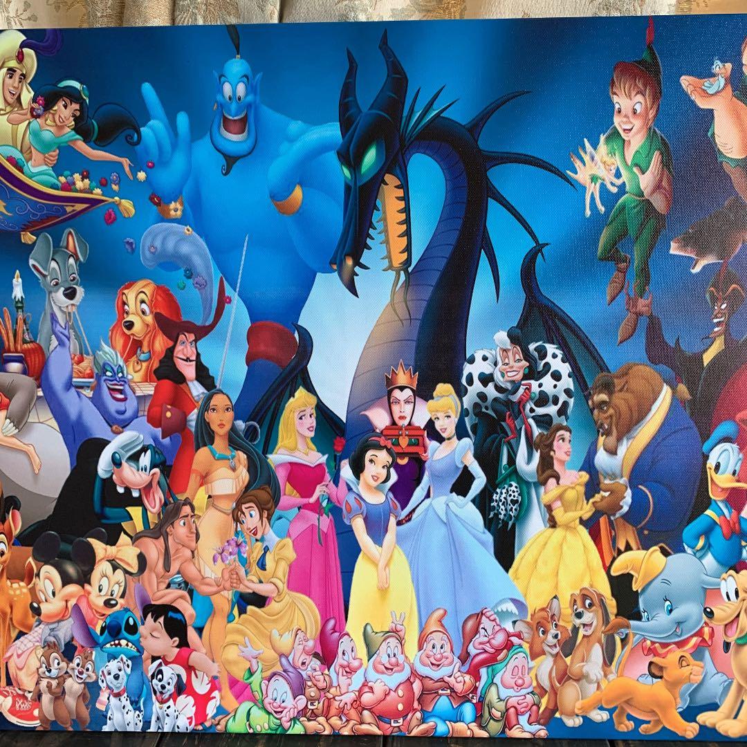 トーマス　キンケード Kingdom II ディズニー　木枠付き