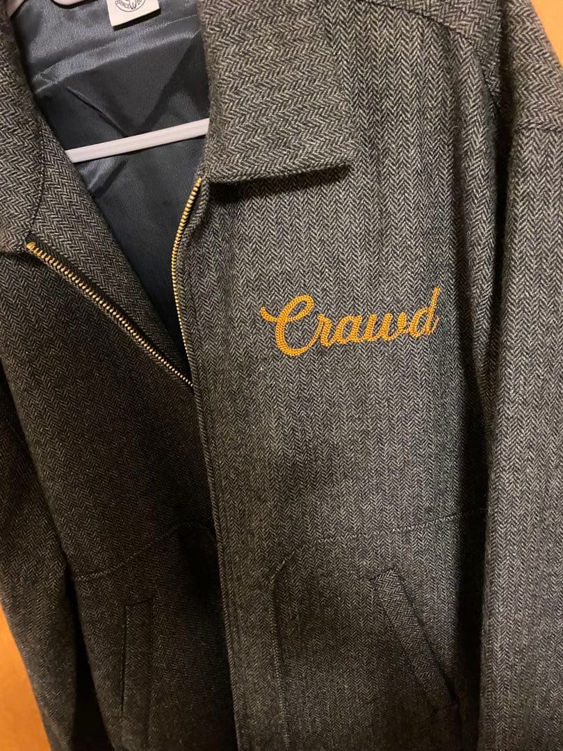 ジャケット・アウター CRAWD 40s Swing Top Herringbone Jacket