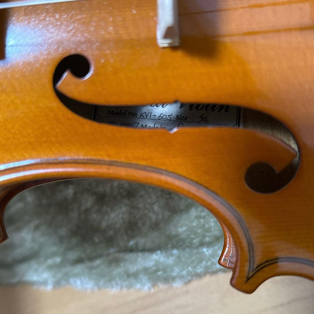 2414【極美】KAWAI バイオリン KVI-60S 4/4 チェコ製 カワイ