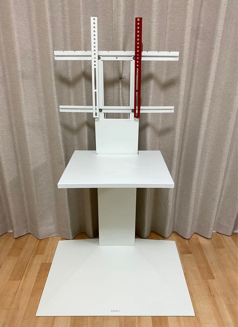 イコールズ WALL V3ハイタイプ 棚板付 EQUALS 壁寄せテレビスタンド