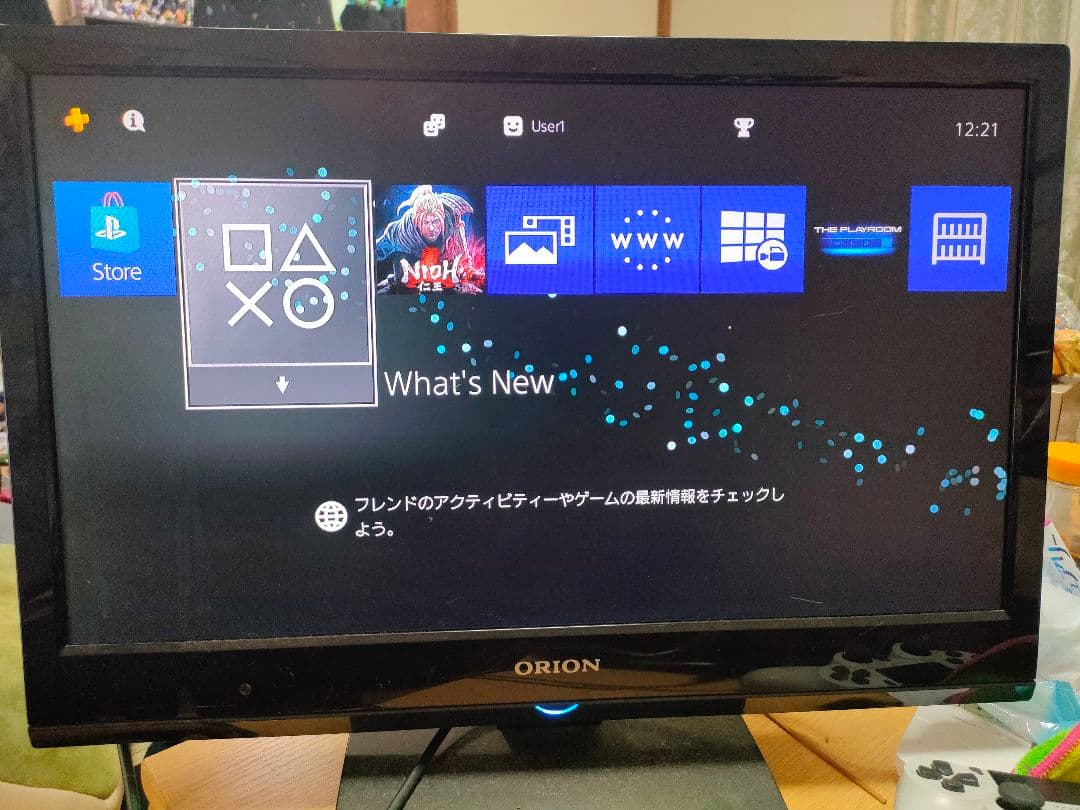 SONY PS4 本体 CUH-1200A ブラック　訳あり