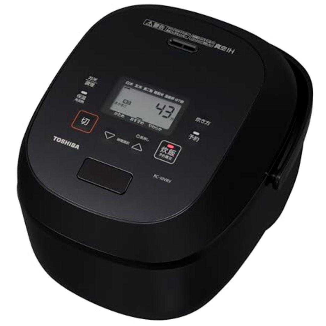 東芝 炊飯器 5.5合炊き 真空IH 銅かまど丸釜 グランブラック