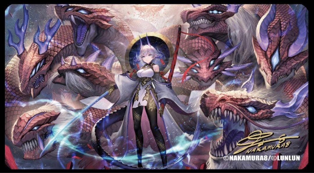 中村エイト先生 オリジナルプレイマット 九頭龍