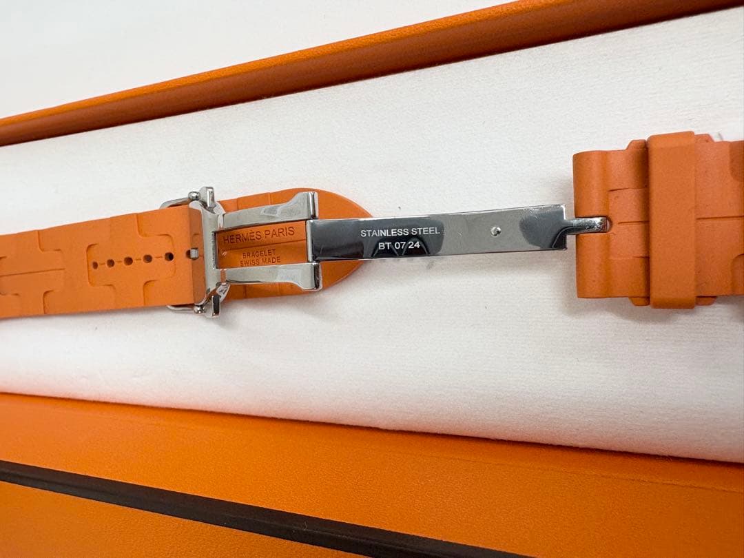 Apple Watch Hermès アップルウォッチ エルメス キリムオレンジ