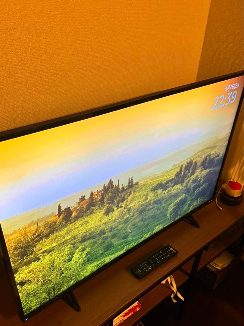 【送料込み】FUNAI 43インチ　4K対応テレビ