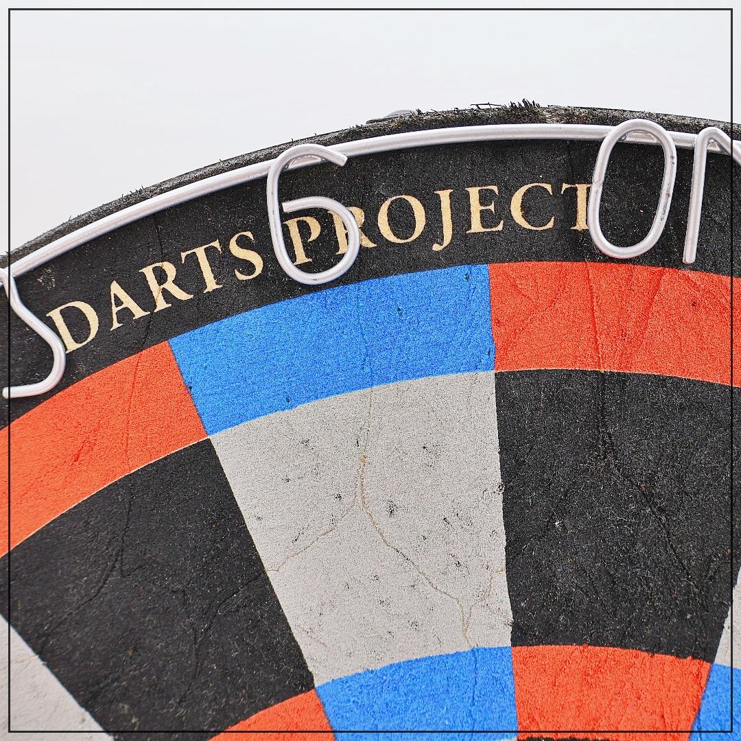 希少｜ハードダーツボード｜ワイヤレス155・Darts project