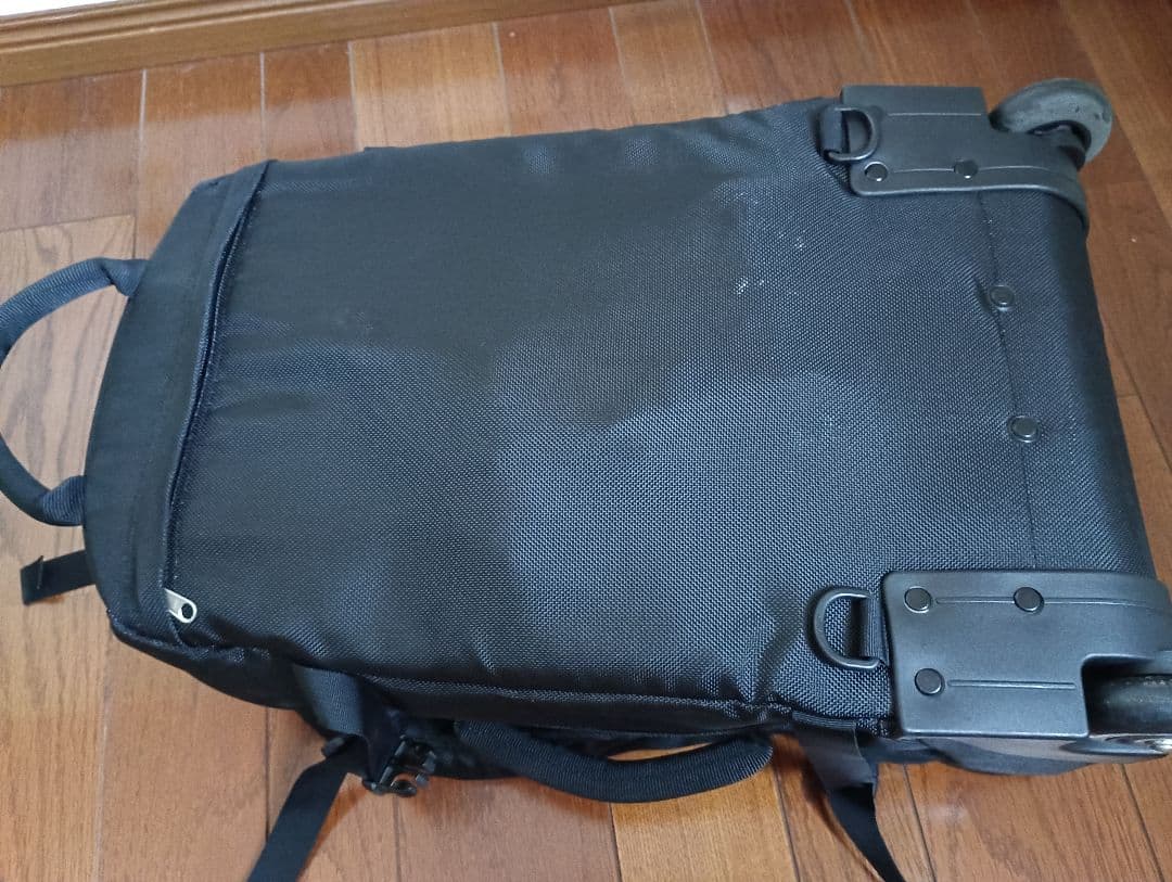 mont-bell 黒 2way キャリーバッグ、 バックパック