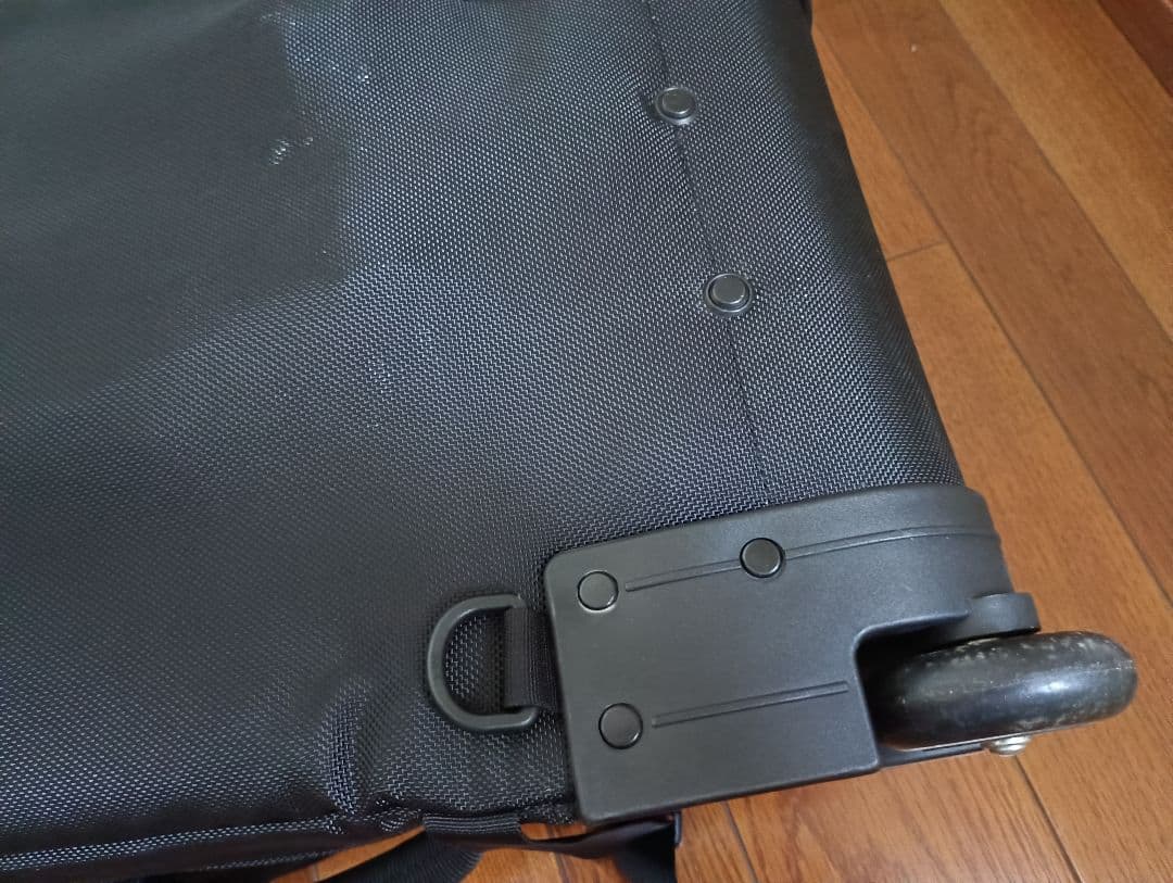 mont-bell 黒 2way キャリーバッグ、 バックパック