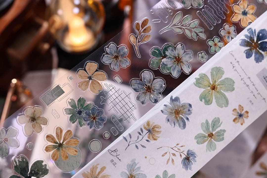 ⭐️SALE⭐️小白家文創《青书》海外マスキングテープ マステ 【7251】