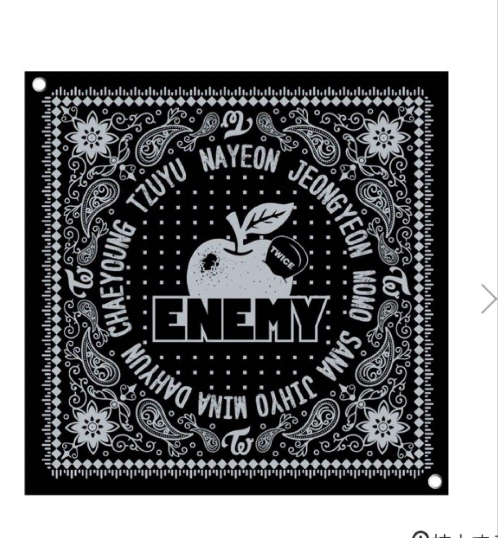 TWICE THIS IS FOR フォトTシャツ、バンダナset