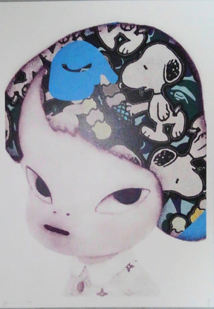 DEATH NYC　奈良美智 スヌーピー　アートポスター　極美品／未使用