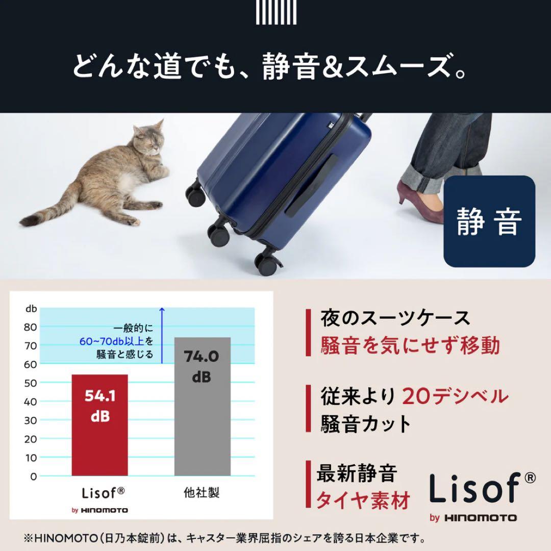 MAIMO COLOR YOU plus Lサイズ ブラック スーツケース95L