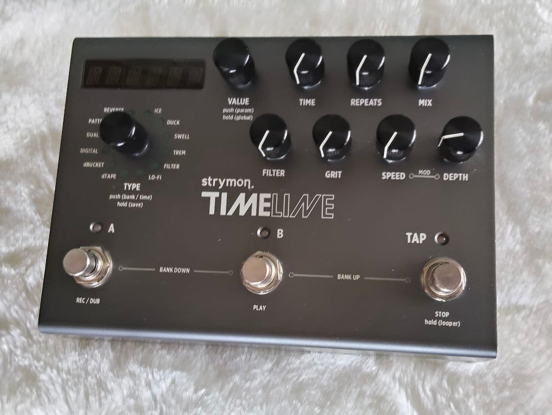 Strymon TIMELINE ディレイ・エフェクター MIDI対応