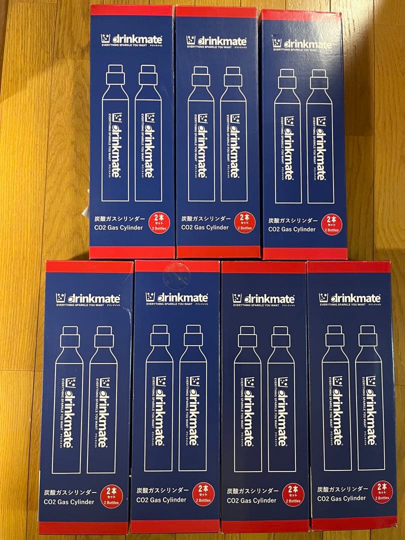 drinkmate ガスシリンダー　空　計14本