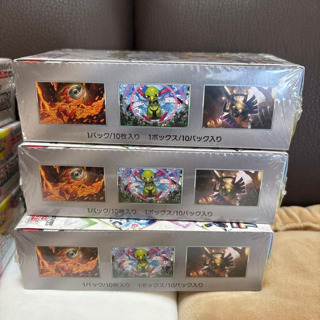 ポケモンカード　テラスタルフェスex シュリンク付き 6BOX