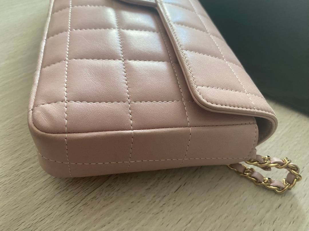 LA購入　CHANEL チョコバー　かわいいカジュアル　チェーンバッグ