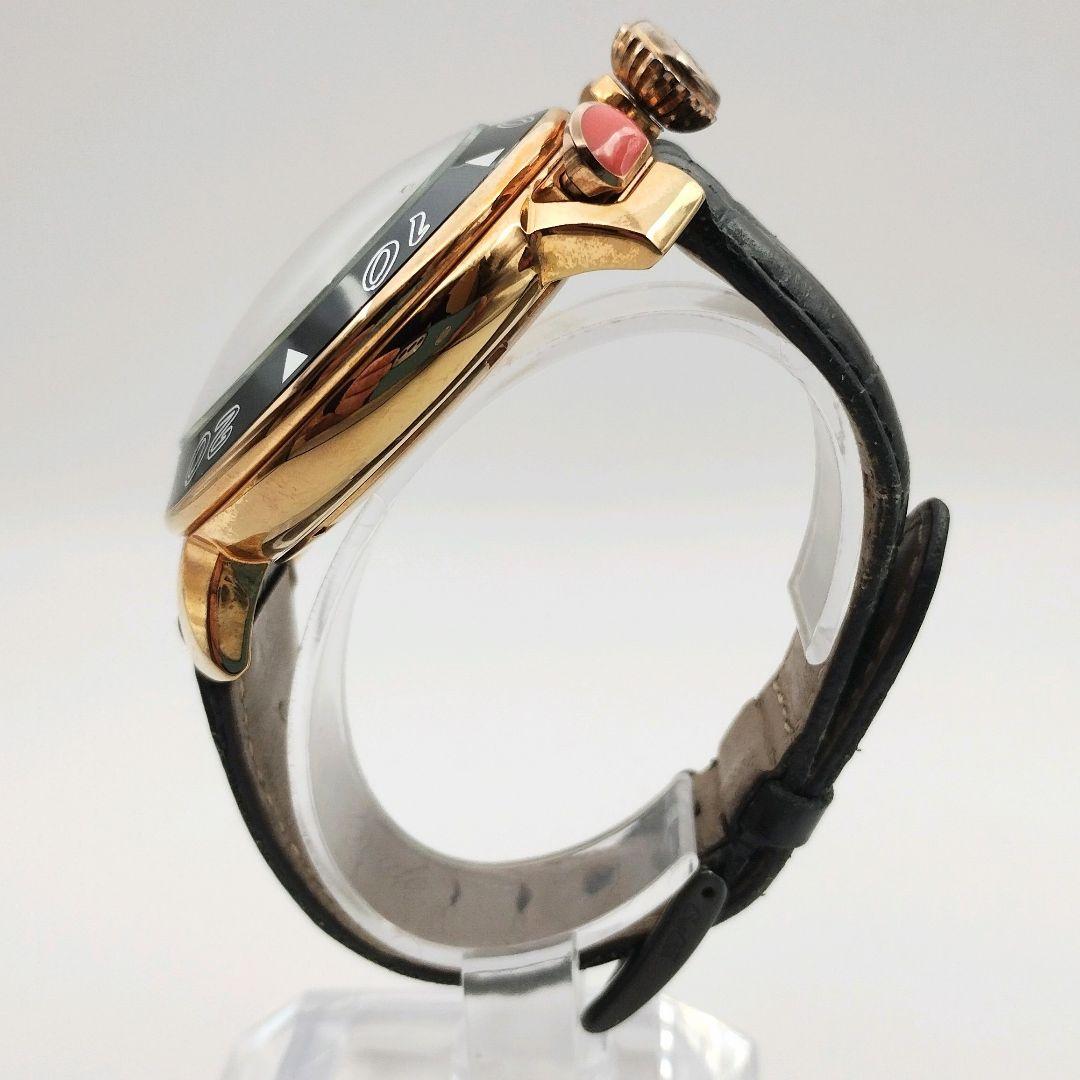 【稼働品】ガガミラノ マニュアーレ48MM クロノグラフ 腕時計