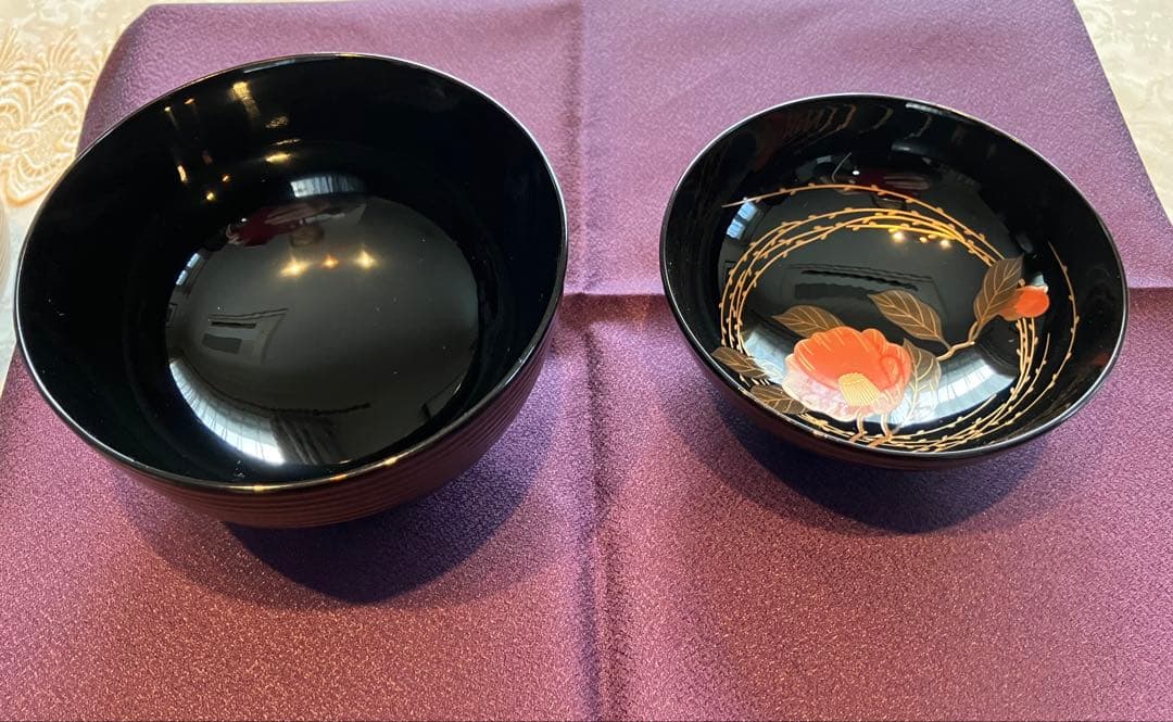 輪島塗　慶塚工房漆器 吸物椀 5客セット （新品未使用）