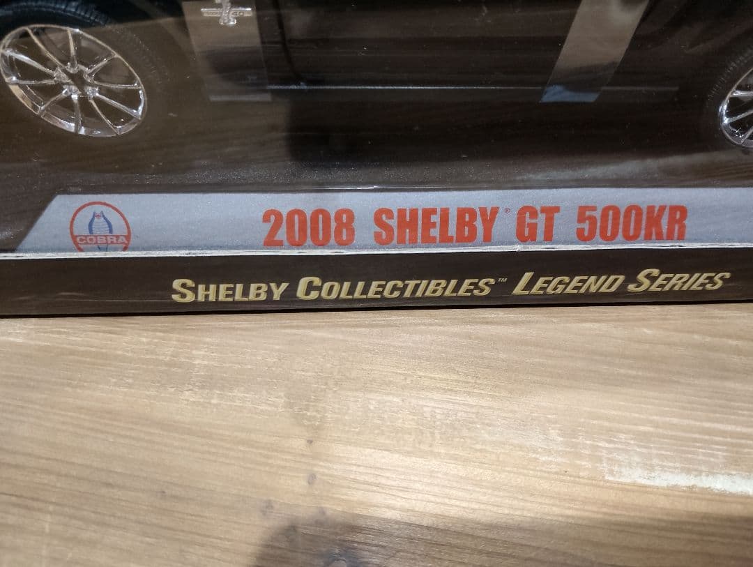 1/18 フォード　マスタング　シェルビー GT500KR ミニカー　ブラック