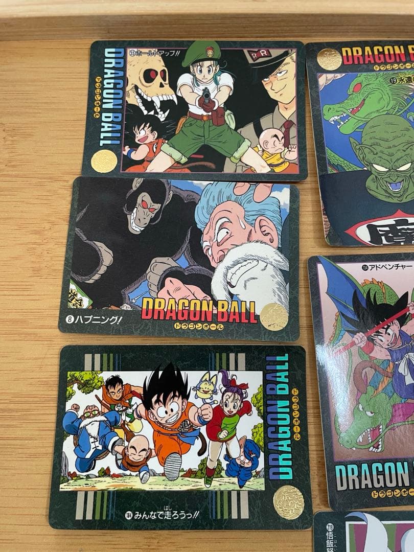 ドラゴンボール　カードダス　ビジュアルアドベンチャー　17枚セット