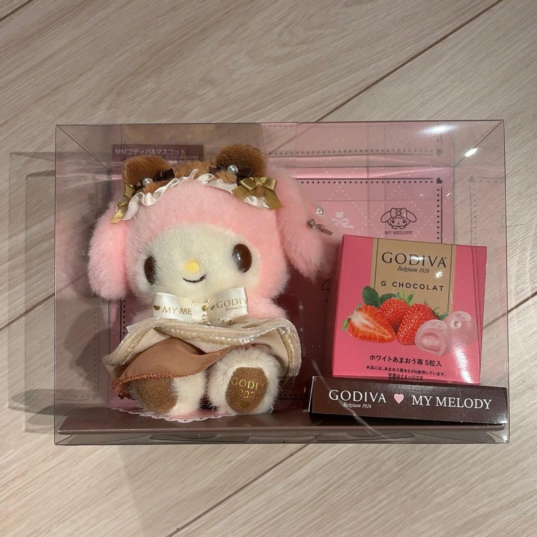 マイメロ ゴディバ＆マスコットホルダー サンリオ Godiva Sanrio